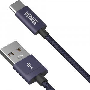 Kabel USB Yenkee USB-A - USB-C 1 m Czarny (YCU 301BE) 4
