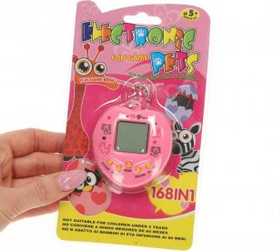 Zabawka Tamagotchi elektroniczna gra 49w1 różowe 5