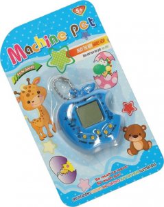 Zabawka Tamagotchi elektroniczna gra jabłko niebieskie 2