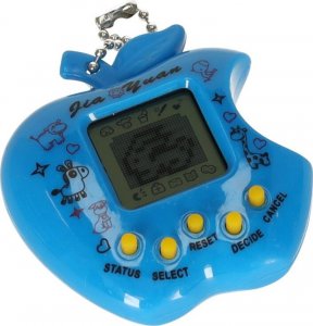 Zabawka Tamagotchi elektroniczna gra jabłko niebieskie 4
