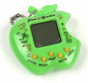 Zabawka Tamagotchi elektroniczna gra jabłko zielone 1