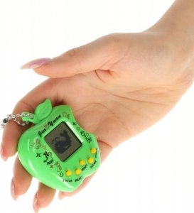 Zabawka Tamagotchi elektroniczna gra jabłko zielone 6