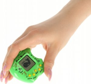 Zabawka Tamagotchi elektroniczna gra jabłko zielone 7