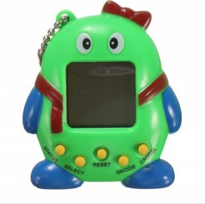 Zabawka Tamagotchi elektroniczna gra zwierzątko zielone 1