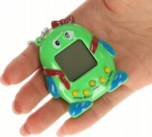 Zabawka Tamagotchi elektroniczna gra zwierzątko zielone 3