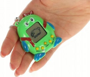 Zabawka Tamagotchi elektroniczna gra zwierzątko zielone 4