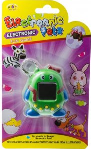 Zabawka Tamagotchi elektroniczna gra zwierzątko zielone 5