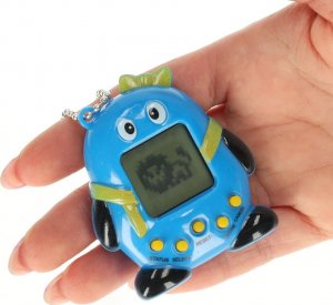Zabawka Tamagotchi elektroniczna gra zwierzątko niebieskie 1