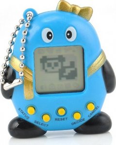 Zabawka Tamagotchi elektroniczna gra zwierzątko niebieskie 3