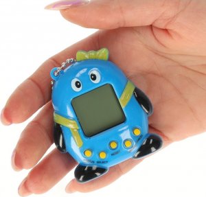 Zabawka Tamagotchi elektroniczna gra zwierzątko niebieskie 6