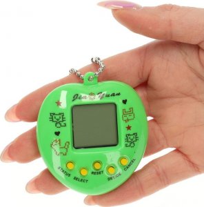 Zabawka Tamagotchi elektroniczna gra 49w1 zielone 2