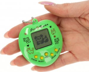 Zabawka Tamagotchi elektroniczna gra 49w1 zielone 3