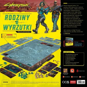 Portal Games Gra Cyberpunk 2077: Rodziny i wyrzutki 2