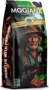 Kawa ziarnista Blue Orca Coffee Kawa ziarnista BRAZYLIA MOGIANA CREMA 1kg Farmers Limited Edition BLUE ORCA 1