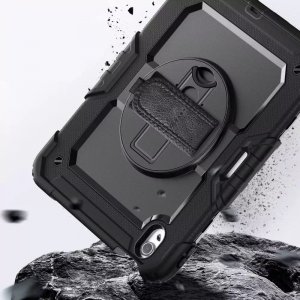 Etui na tablet 4kom.pl Etui obudowa Solid360 do Apple iPad Air 11 6 / 2024 Black 8