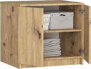 Fabryka Mebli Akord Nadstawka na szafę 60 cm - dąb artisan - 2 drzwi 2