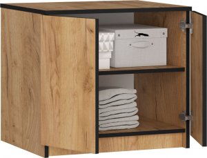Fabryka Mebli Akord Nadstawka na szafę 60 cm - dąb craft - 2 drzwi 2
