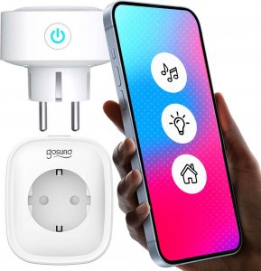 Gosund Inteligentne gniazdko WiFi 2szt Smart Life Tuya Home Kit GOSUND zdalne sterowanie Apple HomeKit Google IFTTT SP1-C Białe 1