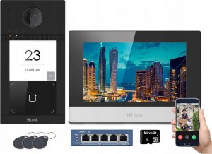 HiLook Zestaw wideodomofonowy IP Hilook by Hikvision IP-VIS-Pro 17