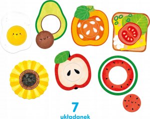 Czuczu Układanka Moje puzzle z dziurkš - Jedzenie 5
