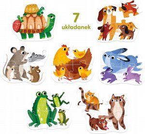 Czuczu Układanka Moje pierwsze puzzle - Maluchy 6