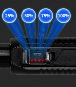 Latarka ExtraLink EXTRALINK Flashlight LED EFL-1126 Thor 1000LM Rechargeable Battery 10