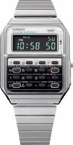 Zegarek Casio Zegarek Męski Casio CA-500WE-7BEF Srebrzysty ( 34 mm) 2