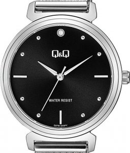 Zegarek Q&Q Zegarek QQ Q27B-003P Damski Klasyczny Cyrkonia 5