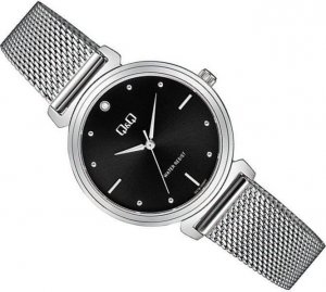 Zegarek Q&Q Zegarek QQ Q27B-003P Damski Klasyczny Cyrkonia 7