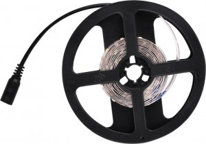 Taśma LED Polux Zestaw taśma LED sterownik zasilacz pilot 319166 28W 4000K biała 2