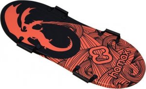 Hamax Ślizg Hamax Twin Tip Surfer Dragon czarno-pomarańczowy 550062 1