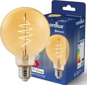 Nordlux Żarówka Smart 2170132747 Nordlux dioda LED 4,7W 2200K kulka bursztynowa 1