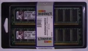 Pamięć Kingston DDR, 512 MB, 400MHz, CL3 (KVR400X64C3AK2/1G) 1