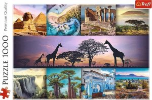 Trefl Puzzle 1000 elementów Kolaż Afryka 3
