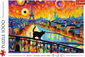 Trefl Puzzle 1000 elementów Koty w Paryżu 5