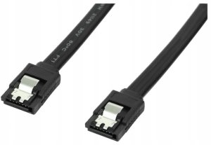 Kabel zasilający Accura SATA III - SATA III 0.3m black 2