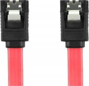 Kabel zasilający Accura Accura SATA III - SATA III 0.3m czerwony 1