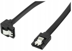 Accura Accura SATA III - SATA III 0.3m kątowy czarny 2
