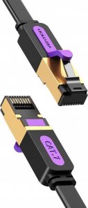 Vention Vention Płaski UTP Cat.7 RJ45 Ethernet 10m czarny 3