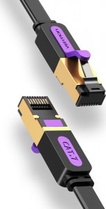 Vention Vention Płaski UTP Cat.7 RJ45 Ethernet 10m czarny 5