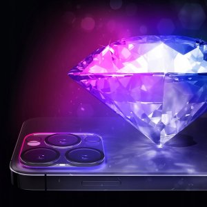 3MK 3mk Lens Pro Full Cover do Apple iPhone 15 Pro/15 Pro Max 14