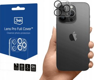 3MK 3mk Lens Pro Full Cover do Apple iPhone 15 Pro/15 Pro Max 7