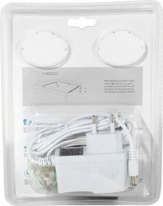 Beliani Taśma LED białe światło 2 x 120 cm 6