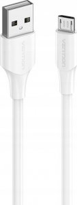 Kabel USB Vention USB-A - micro-B 2 m Biały (6922794767676) 2