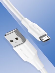 Kabel USB Vention USB-A - micro-B 2 m Biały (6922794767676) 5