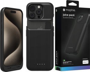 Mophie Mophie Juice Pack (2400 mAh) - obudowa z wbudowanym powerbankiem do iPhone 15 1