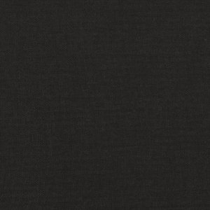 vidaXL Rozkładana kanapa 2-osobowa, czarna, tapicerowana tkaniną 10