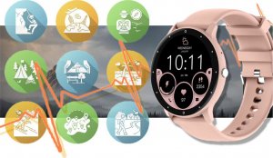 Smartwatch Rubicon SMARTWATCH UNISEX Rubicon RNCF16 - BLUETOOTH CALL, TRENING GOOGLE FIT (sr058d) NoSize 8