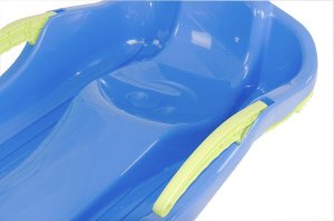 Prosperplast Sanki plastikowe z hamulcami race s niebieskie 4