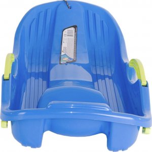 Prosperplast Sanki plastikowe z hamulcami race s niebieskie 5